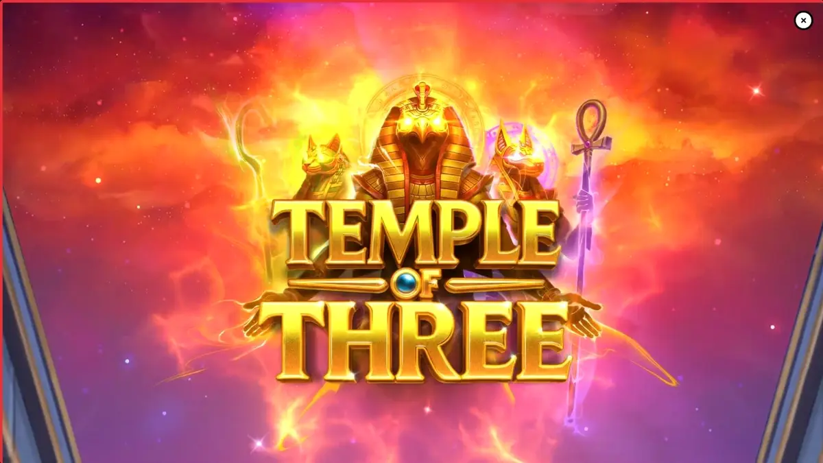 Temple of Three স্লট গেমের রহস্যময় মিশরীয় থিম এবং গোল্ডেন রি-স্পিন ফিচার
